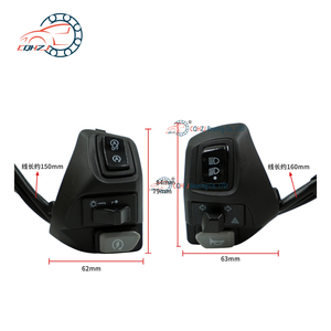 Interruptores <span class=keywords><strong>de</strong></span> Motocicleta CQHZJ, Bocina, Señal <span class=keywords><strong>de</strong></span> Giro, Luz Antiniebla, Botones <span class=keywords><strong>de</strong></span> Control del Manillar <span class=keywords><strong>para</strong></span> Yamaha NVX155 125 AEROX155 - Product Image 5