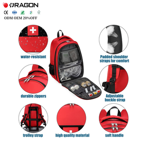 Mochila <span class=keywords><strong>de</strong></span> primeros auxilios Bolsa <span class=keywords><strong>de</strong></span> <span class=keywords><strong>Medicina</strong></span> <span class=keywords><strong>de</strong></span> rescate Bolsa <span class=keywords><strong>de</strong></span> trauma <span class=keywords><strong>de</strong></span> primeros auxilios vacía Kit médico Camping al aire libre Senderismo Mochila al por mayor - Product Image 5