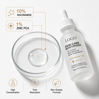 Sérum Visage Anti-Imperfections et Anti-Acné à 10% de Niacinamide pour le Contrôle du Sébum et des Taches Brunes - Prix de Gros Usine