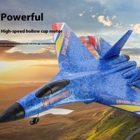 Modèle d'avion de chasse HW28 en mousse, planeur à voilure fixe télécommandé à deux canaux avec évitement d'obstacles, vente en gros transfrontalière