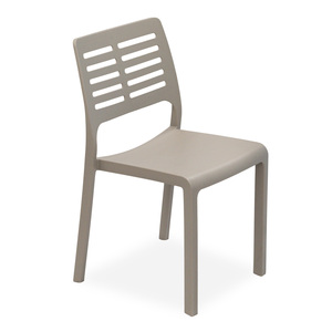 Sedia da Giardino Impilabile in Polipropilene 46,5 x 52,5 x 82 cm, Sedia da Esterno per Sala da Pranzo - Product Image 1
