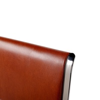 Chaise d'attente en cuir à prix avantageux, avec coussin en acier, pour salle d'attente, station de bus, hôpital, banc de salon (YA-J25A)