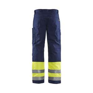 BLAKLADER - 186218113389C44 <b>Hi</b>-<b>Vis</b> winter trousers Yellow/Navy <b>blue</b> - EAN 7330509369371 <b>HI</b>-<b>VIS</b> WORKWEAR - Product Image 2