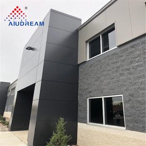 Panneaux composites en aluminium revêtus de PVDF modernes Aludream - Ignifuges (A2) Écologiques Revêtements muraux extérieurs Façades - Product Image 2