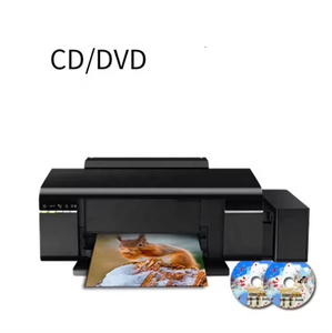 인기 프린터 CD DVD 프린터 자동 열 프레스용 L805 업그레이드된 L8058 잉크젯 디지털 CD DVD PVC ID 카드 프린터 - Product Image 3