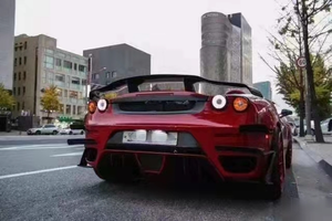Alettone Posteriore in Fibra di Carbonio Stile GT di Alta Qualità per <span class=keywords><strong>Ferrari</strong></span> F430, Perfetta Aderenza - Product Image 6