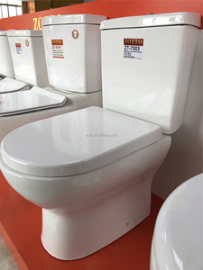 Giá Rẻ Châu Phi Nigeria WC Kéo Dài P S-trap Nhà Vệ Sinh Hai Mảnh Nhà Vệ Sinh Tiết Kiệm Nước Bằng Gốm Bồn Rửa Nước Thiết Kế Nhà Tắm Nhà Vệ Sinh - Product Image 3