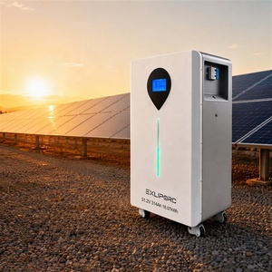 EXLIPORC 16kWh LiFePO4 <b>Battery</b> EV-Grade Blade Cells 51.2V 314Ah 200A Stackable Hybrid Grid Whole-Home <b>Backup</b> Power Wall - Product Image 3