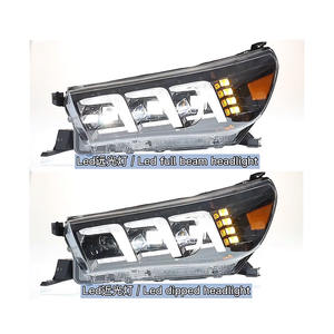 Phares <span class=keywords><strong>de</strong></span> voiture pour Toyota Hilux Revo 2016 à 2020 Modiled High Beam Dynamic Turn Signal LED Assembly DRL 811500K730 - Product Image 6