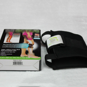 Soporte Terapéutico para Piernas con Almohadilla de Compresión, Color Negro, Talla Única, Alivio del Dolor Lumbar, Envoltura de Compresión para la Articulación de la Rodilla - Product Image 2