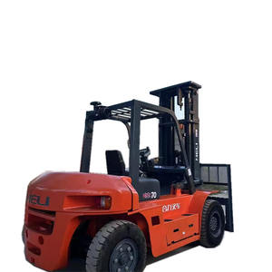 รถยก Heli 70 T เครื่องยนต์ไฮดรอลิกแบบมือสองเครื่องยนต์ยกของในโกดังการเกษตร - Product Image 1