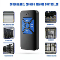 Télécommande rechargeable 2 canaux multi-fréquences 260-868 MHz pour clonage face à face, copieur de clé de volet roulant