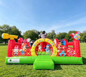 Château gonflable Mickey <span class=keywords><strong>Park</strong></span> pour enfants avec parc aquatique - Product Image 1