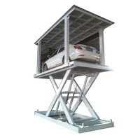 Élévateur à ciseaux hydraulique pour voiture de garage pour se garer au sous-sol élévateur à ciseaux souterrain dans la boutique 4S