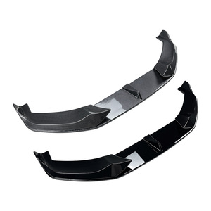 Amp-Z Front <b>Lip</b> <b>Splitter</b> Carbon Fiber Texture Matte Finish For Bmw 8 Series G14 G15 G16 M Sport 2019+ - Product Image 5