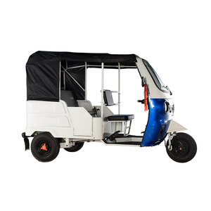 Venta al por Mayor de Auto Rickshaw Eléctrico de 3 <span class=keywords><strong>Ruedas</strong></span> con Carrocería Abierta para 4 Pasajeros, Funciona con Batería, con Capacidad de Carga de 400 kg - Product Image 6