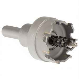 Sierra perforadora Fervi con insertos de carburo duro de 35 mm para cortar metal y madera - Product Image 1