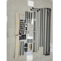 Cadre de lit mural escamotable peu encombrant pièces en acier kit de quincaillerie de mécanisme de ressort de lit mural caché avec bureau