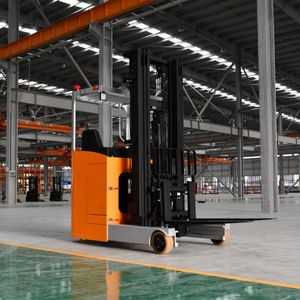 नए 10 मीटर 12 मीटर इलेक्ट्रिक स्टेकर लिथियम बैटरी से प्रमाणित पैलेट फोर्कलिफ्ट स्टेकर - Product Image 6