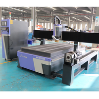 1325 3d cnc routeur machine de gravure sur bois/cnc fraiseuse/cnc machine bois 4 axes roter cnc avec dispositif rotatif