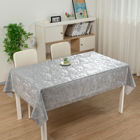 Nappe en PVC RNPT Blush Champagne, imperméable, gaufrée effet perle, facile à nettoyer, protection et décoration pour table à manger