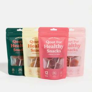 Sachet refermable personnalisé en PE Mylar de qualité alimentaire, anti-odeur, pour emballage de pain grillé - Product Image 3