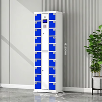 Kiosco de Carga Seguro e Inteligente para Teléfonos Celulares con Ventanas Transparentes para un Seguimiento Eficiente de los Teléfonos