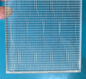 <span class=keywords><strong>Verre</strong></span> filé décoratif transparent trempé ignifuge, <span class=keywords><strong>verre</strong></span> filé artisanal stratifié renforcé - Product Image 2