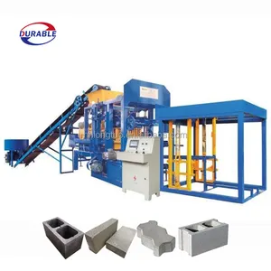 Interlock Cement Ventilation Hydraulic Press Concrete Slab Brick Block Making Machine Philippines