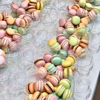 Boîte d'emballage mignonne pour mini gâteaux mousse, macarons et biscuits en forme de bonbons, pour la Journée des enfants