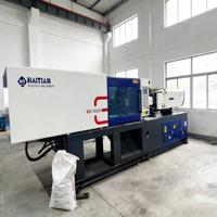 Machine de moulage par injection hydraulique horizontale haïtienne de 160 tonnes, 140 g/s, moteur servo 280 g, garantie 3 ans, économique, de bureau