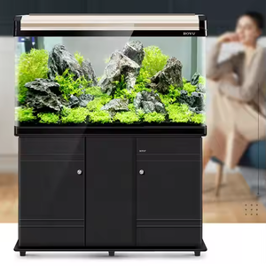 Boyu EA-60E/80e <span class=keywords><strong>Aquarium</strong></span> Middelgrote Ecologische Hete Bocht Glazen Home Box <span class=keywords><strong>Aquarium</strong></span> En Accessoires 10W 740l/H - Product Image 2