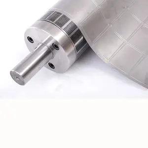 Cortador de etiqueta rotativa de aço inoxidável, acessório magnético, corte de pressão flexível