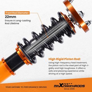Amortisseurs Combinés Filetés pour <span class=keywords><strong>BMW</strong></span> Série 3 E90 2004-2011, E91 2004-2012, <span class=keywords><strong>E92</strong></span> 2005-2013, E93 2006-2013 - Product Image 6