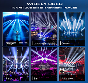 IP65 200W LED haz de luz con cabezal móvil concierto evento DJ luz 200W haz de luz con cabezal móvil - Product Image 6