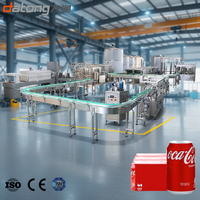 Máquina Automática para Llenado de Latas de Bebidas Carbonatadas, Llenadora y Selladora de Cerveza, Planta de Fabricación