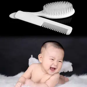 2PCS/Set Soft Infant Comb And Hairbrush Set For Baby Safety Children Brushes Of Hair Care Products Hairbrush