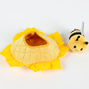 OEM/ODM köpek kombinasyonu peluş oyuncak özel köpek çiğneme bulmaca oyuncaklar yeni tasarım gizlemek ve yavru için gıcırtılı interaktif köpek oyuncaklar aramak - Product Image 3