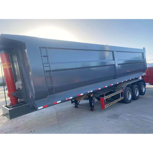 Meilleur prix du fabricant Tout nouveau camion à benne basculante à 2 essieux avec remorque à cylindre hydraulique pour le fret et les services publics - Product Image 3