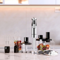 Mélangeurs d'aliments multifonctionnels 800W Mélangeur moderne confort domestique Kitchenaid Mélangeurs d'aliments avec 5 parties