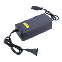 Chargeur de batterie au plomb 72V 3A haute efficacité avec protection ignifuge pour vélo électrique et trottinette – Chargeur d'entretien