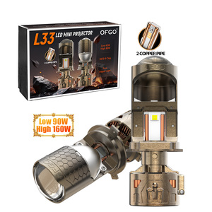 Projecteur LED Redsea L33 à <span class=keywords><strong>prix</strong></span> d'usine, phare de moto 160W 30000LM 6000K avec puces LED CSP, phares LED pour voiture - Product Image 1