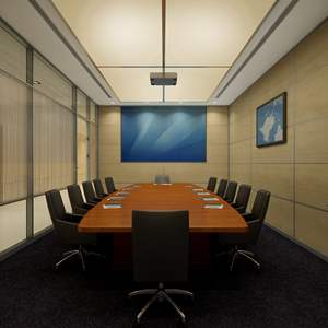 Finition de porte coulissante de cloison amovible avec traitement de revêtement de MDF ou de mélamine ou de tissu ou de cuir ou de poudre - Product Image 5