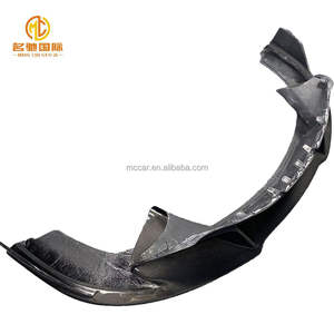 Labbro anteriore Spider in fibra di carbonio a V in fibra di carbonio per paraurti anteriore per Mclaren 720s - Product Image 4