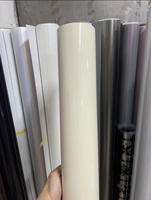 Vinilo para Automóviles Blanco Pimienta PET de Alto Brillo, Sin Efecto Piel de Naranja, Sensación de Pintura Original, Película de Estilización para Vehículos de Lujo, Tamaño Personalizado