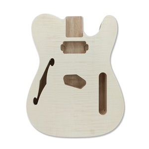 Piezas de cuerpo de guitarra DIY sin terminar de arce y aliso, de origen de fábrica - Product Image 1