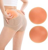 Taille haute Sexy sous-vêtements bout à bout rehausseur rembourré Shapewear contrôle culotte Silicone fesses coussinets slips pour femmes