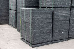 Nhựa GMT Pallet cho khối bê tông làm máy móc PVC sợi Pallet cho máy gạch Ghana - Product Image 5