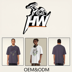 Ropa Urbana de Moda con Apliques y Parches de Algodón Puro de Alta Calidad, Estilo Trap, Hombros Caídos, Diseño de Animales, Nueva Tendencia para Exploradores Urbanos - Product Image 3