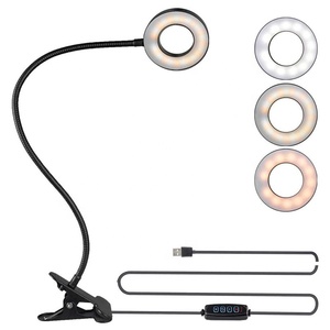 عرض رائع ، مع حامل ثلاثي أرضي وحامل مكتبي ، مصباح دائرة Led مع ، من من من من من من - Product Image 5